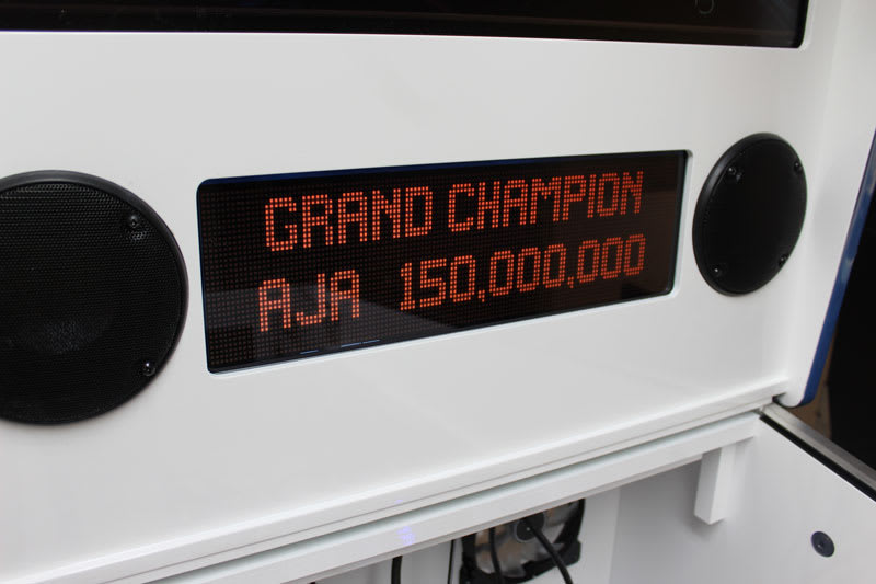 King-Pin Virtual Pinball Machine - DMD Screen