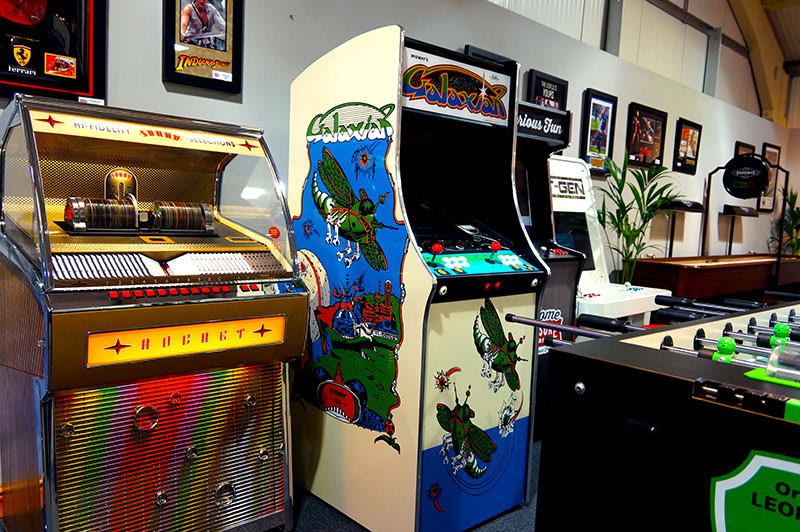 Galaxian Replica Cabinet Multi-game Arcade - In Showroom