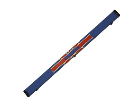 3/4 Blue & Union Flag Leatherette Case