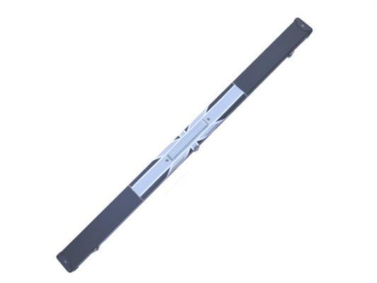 3/4 Black & Grey Union Flag Leatherette Case