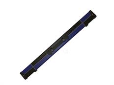2 Piece Black/Blue Leatherette Case