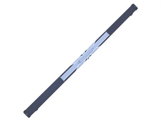 1 Piece Black/Grey Union Flag Leatherette Case