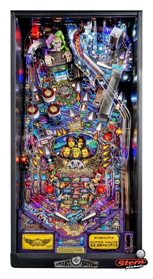 Aerosmith Premium Pinball Machine -Playfield Plan