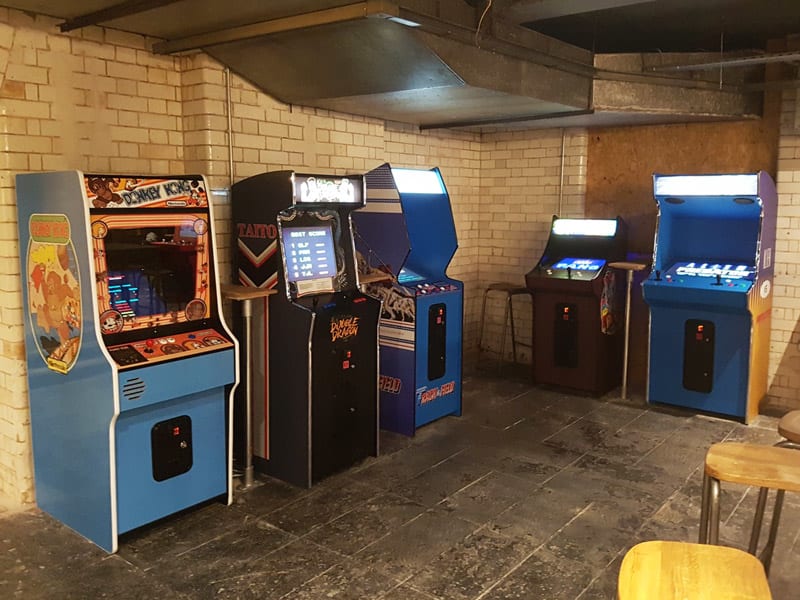 Kongs Cardiff - Vintage Arcade Machines