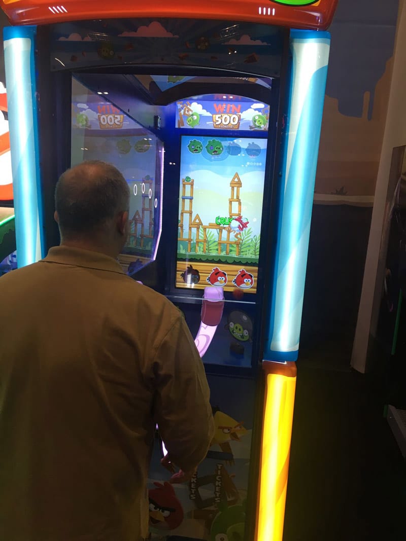 Angry Birds Arcade Machine