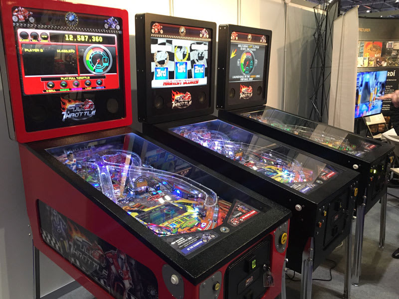 Heighway Pinball - Full Throttle Pinball Machines at EAG Expo 2017
