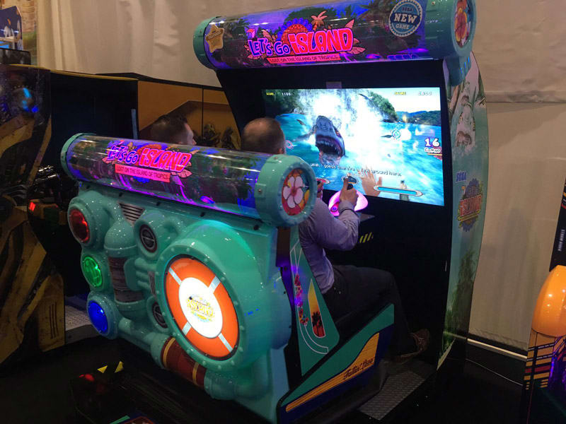 Lets Go Island Arcade Machine