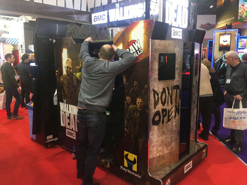 The Walking Dead Arcade Machine AMC