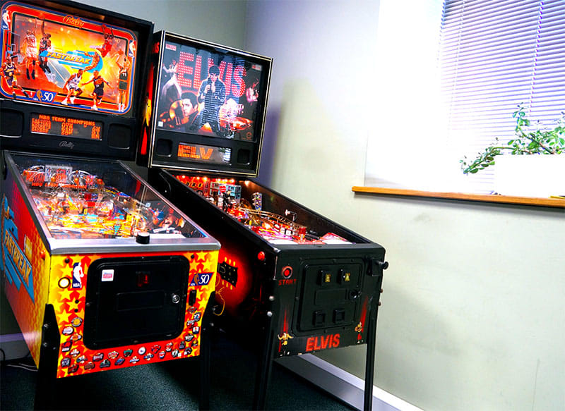 Elvis Pinball Machine - In Showroom