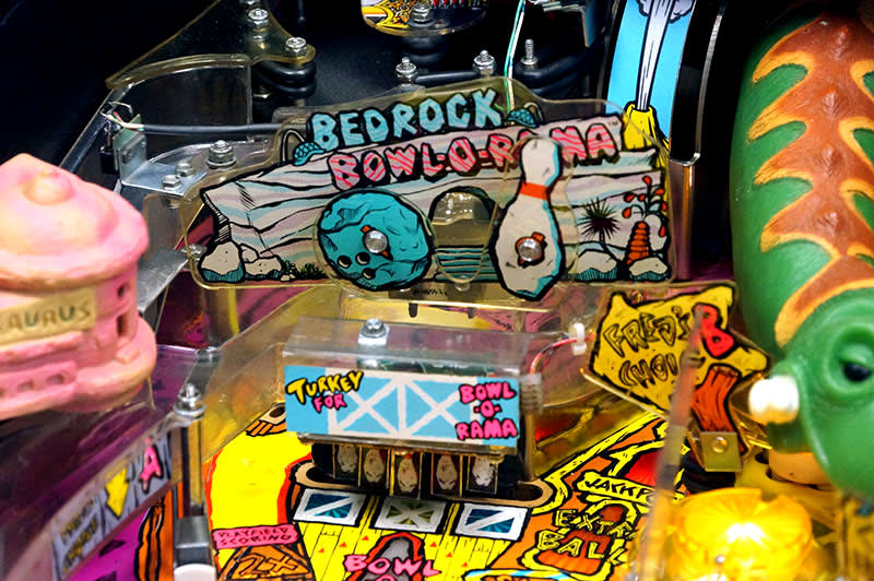 The Flintstones Pinball Machine - Bowl-O-Rama