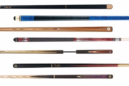 2 x 36"  SHORT POOL CUES IDEAL FOR KIDS & SMALL SPACES 