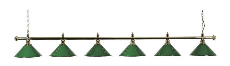 6 Light Bar Pool Table Light