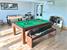 Billards Montfort Camargue Pool Table Customer Installation - Walnut