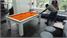 Billards Montfort Lancaster Pool Table Customer Installation - High Gloss White