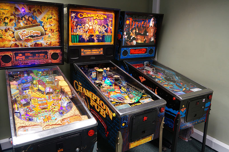 The Champion Pub Pinball Machine - In Showroom