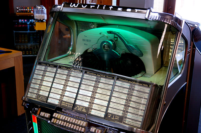 Wurlitzer 1900 Centennial Vinyl Jukebox - Upper Unit