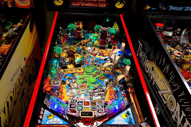 Jurassic Park Pinball Machine - Playfield