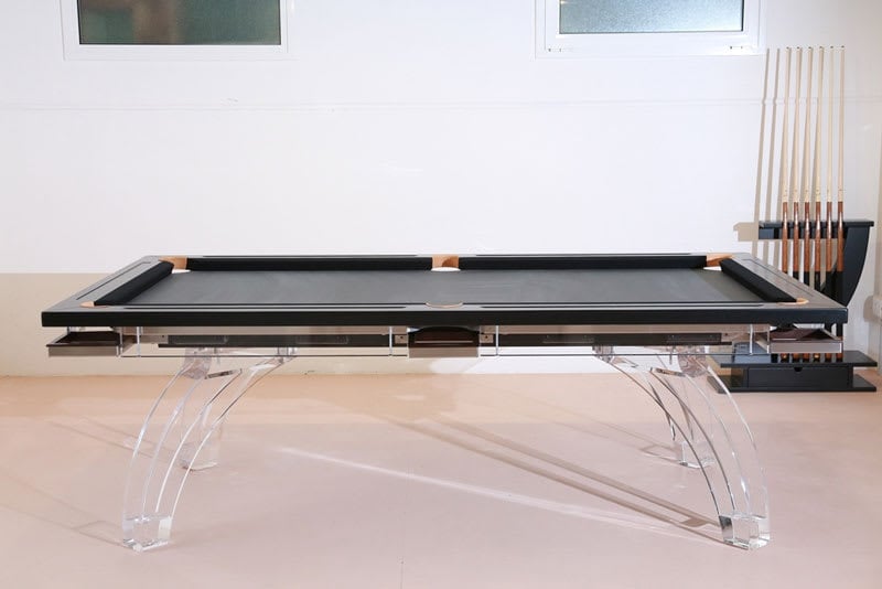 Etrusco P40 Pool Table Demi Plexiglass, Plexiglass Pool Table Cover