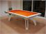 Etrusco P40 White Lacquer Pool Table - with Orange Cloth.jpg