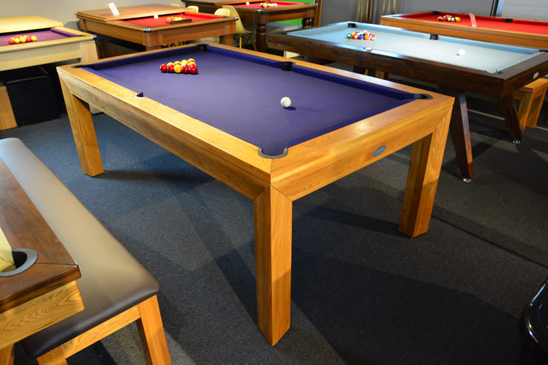 Signature Anderson Pool Dining Table (Oak) - In Showroom