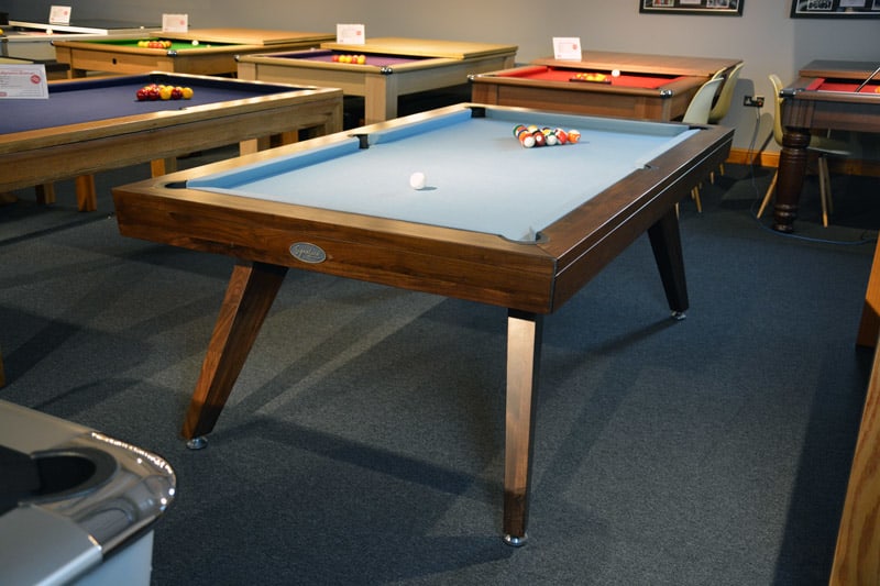 Signature Sexton Pool Dining Table (Walnut) - In Showroom