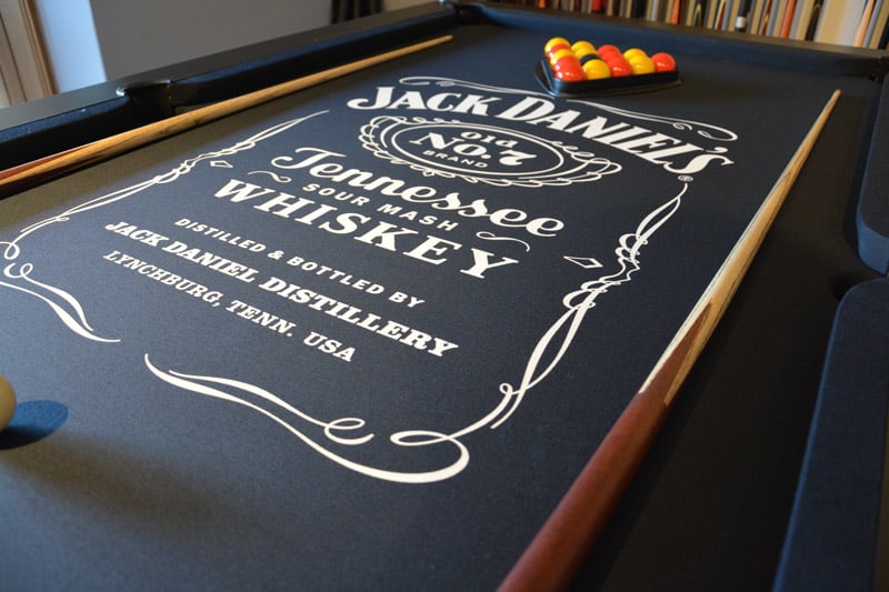 Jack Daniel's Winchester Pool Table 6ft, 7ft Black Free Delivery!
