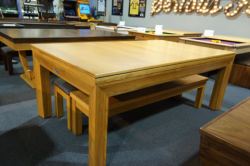 Signature Anderson Oak Pool Dining Table 7ft Free Delivery & Installation