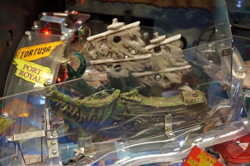 Pirates of the Caribbean Pinball Machine - Ship