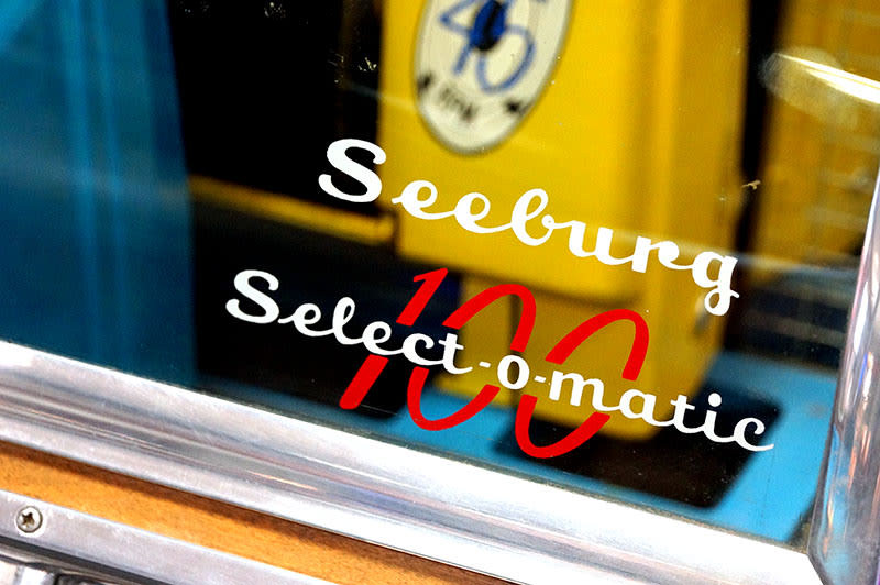 Seeburg Select-o-Matic 100 Vinyl Jukebox - Logo Sticker