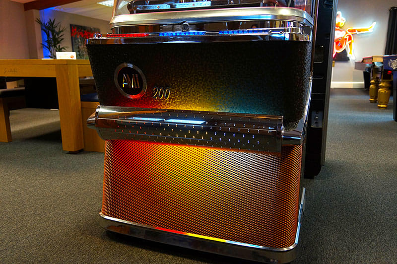 AMI H Vinyl Jukebox - Lower Grille