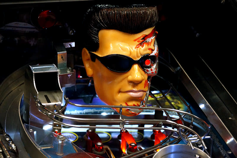 Terminator 3 Pinball Machine - T800 Terminator