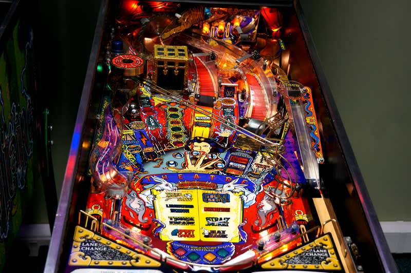 THEATRE OF MAGIC Flipper Wear Area Fix Pinball Machine