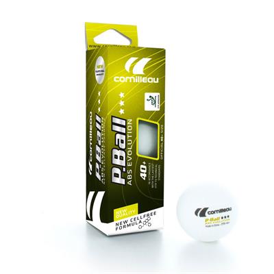 Cornilleau ABS Evolution White (3 Balls)