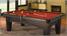 Brunswick Bayfield American Pool Table in Matte Black - In Room