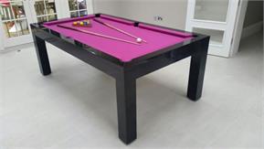 Pool Table Dining Tables Combination And Signature Hawkes Pool Dining Table High Gloss Black 7ft