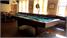 Rasson Challenger (Weathered Brown) American Pool Table - In Games Room