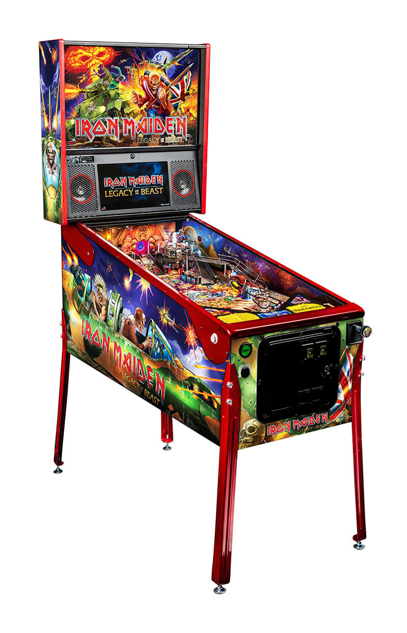 Iron Maiden LE Pinball Machine - Overview Left