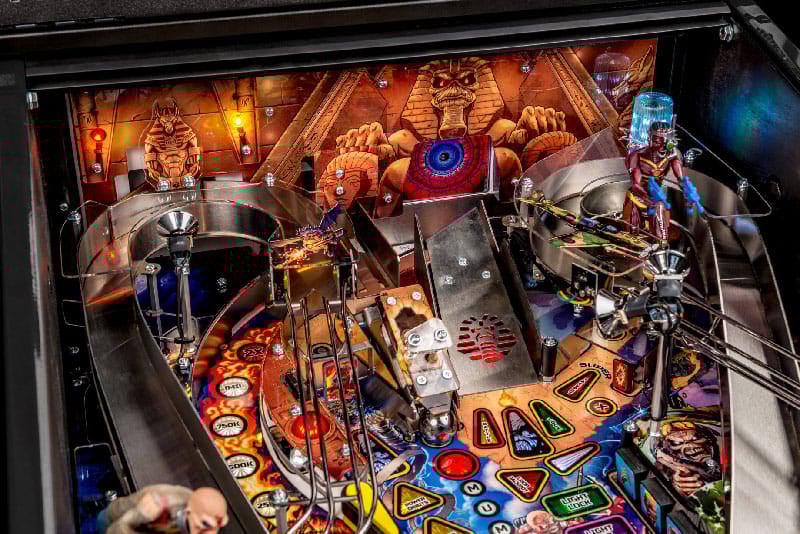 Iron Maiden Premium Pinball Machine - Upper Playfield