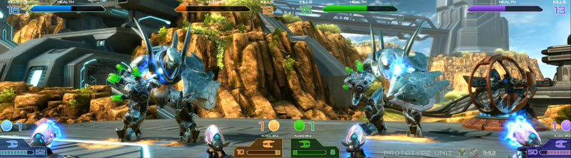 Halo: Fireteam Raven Arcade Machine - Hunters