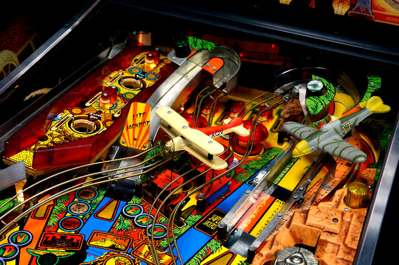 Indiana Jones Pinball Machine - Upper Playfield