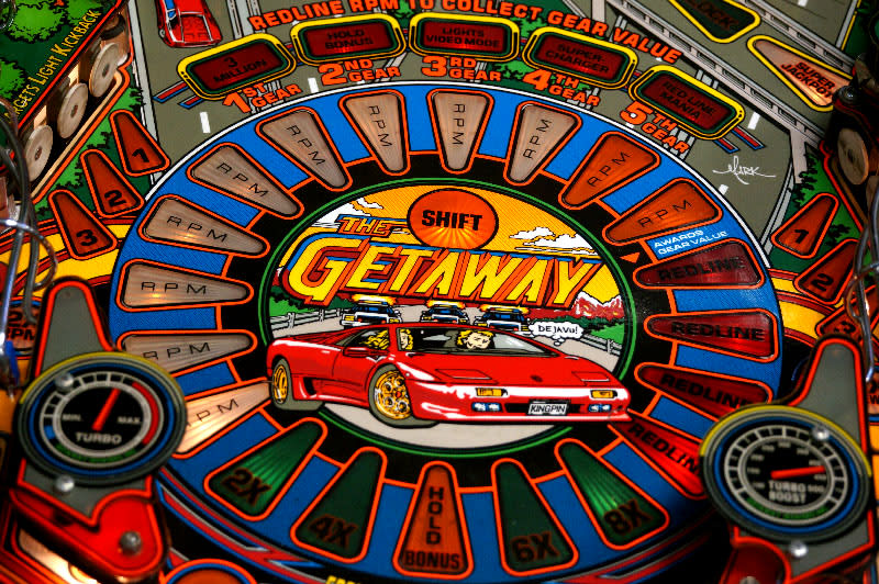 The Getaway High Speed II Pinball Machine For Sale