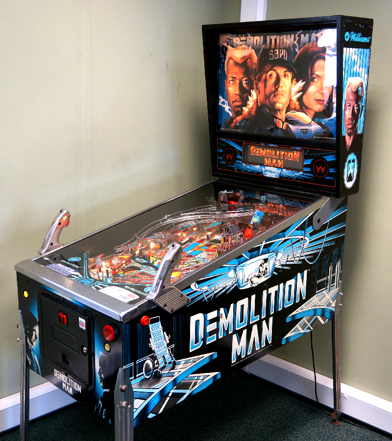 demolition classic pinball machine