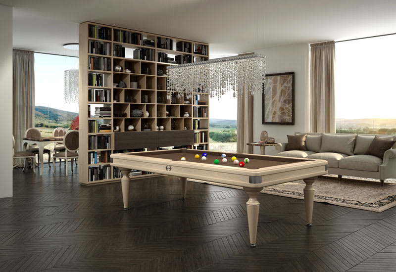 Etrusco Smile Pool Table - Tulip Finish