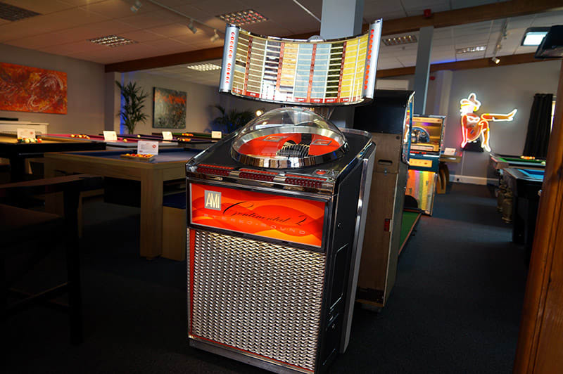 Ami Continental 2 Vinyl Jukebox - In Showroom (Dark)