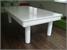 Longoni Elegant White Pool Table with Dining Top 4