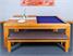 Signature Anderson Pool Table - Side View with Half Top and Benches