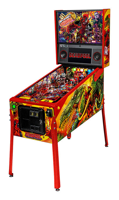 Deadpool LE Pinball Machine - Overview