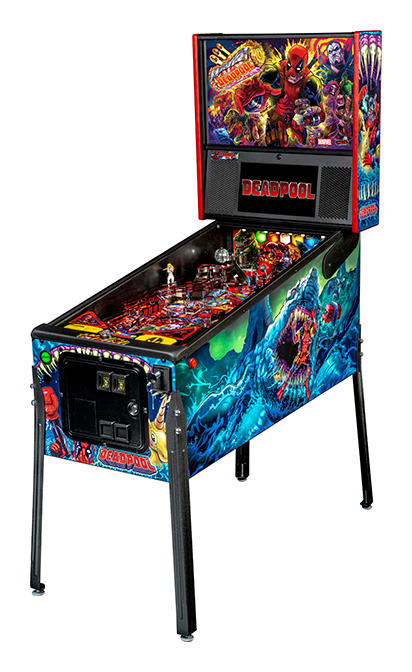 Deadpool Premium Pinball Machine - Machine Overview