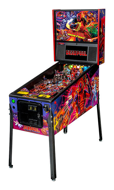 Deadpool Pro Pinball Machine - Overview