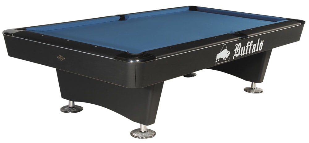 Buffalo Dominator Black Pool Table - 7ft